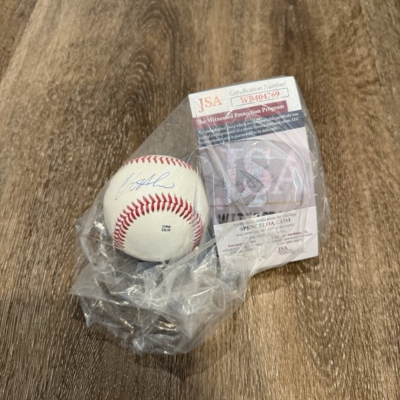 Other - Clay Holmes Signed Autograph Baseball JSA COA MLB NY‎ New York Yankees Mets